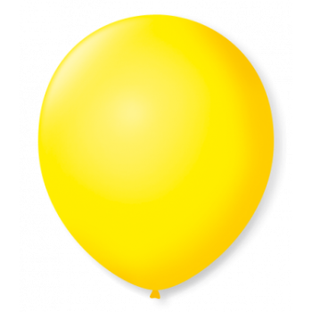 Balão 7 Liso Amarelo