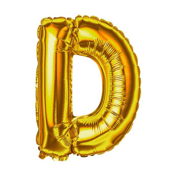 Balão metalizado agranel D dourado 