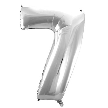 Balão metalizado agranel 07 prata
