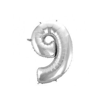Balão metalizado agranel 09 prata