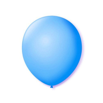 Balão 7 Liso Azul Claro