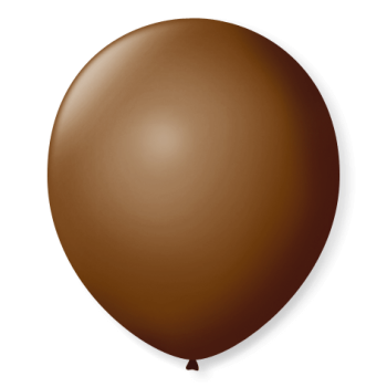Balão 7 Liso Marrom