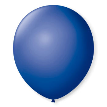 Balão 7 Liso Azul Forte