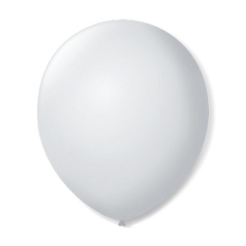 Balão 7 Liso Branco