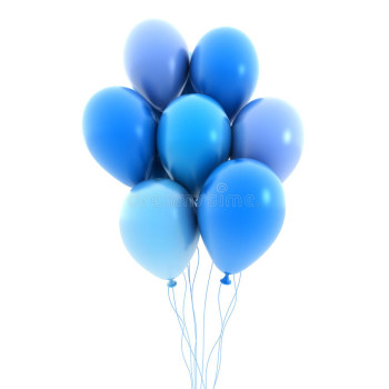 Balão Big 250 Azul Claro