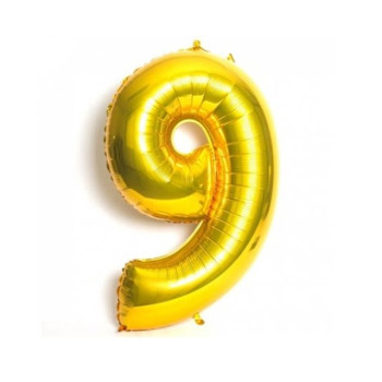 Balão metalizado agranel 09 dourado 