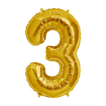 Balão metalizado agranel 03 dourado