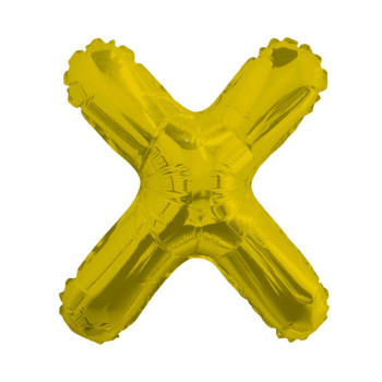 Balão metalizado agranel X dourado